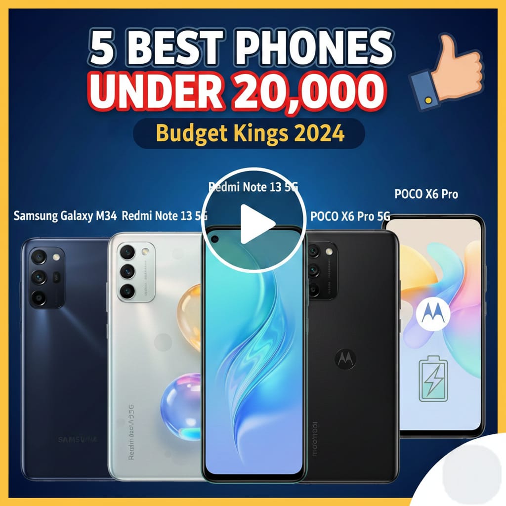 Best 5 mobile phone under 20k