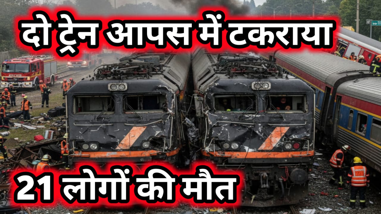 हुआ भीषण ट्रेन हादसा